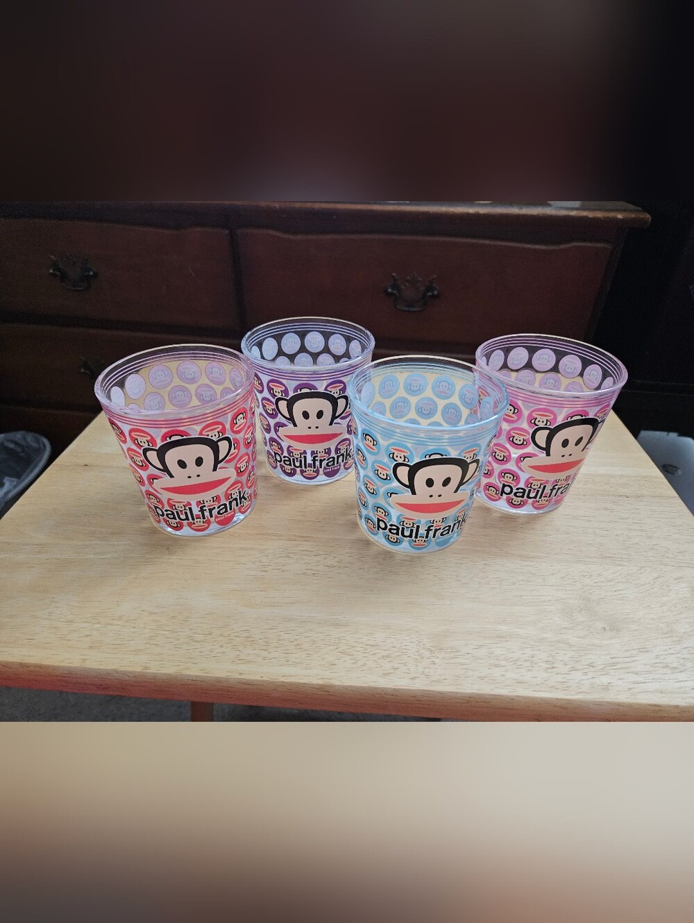 NWT Paul Frank Glass Set
